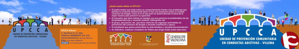 Presentación del díptico de la UPCCA