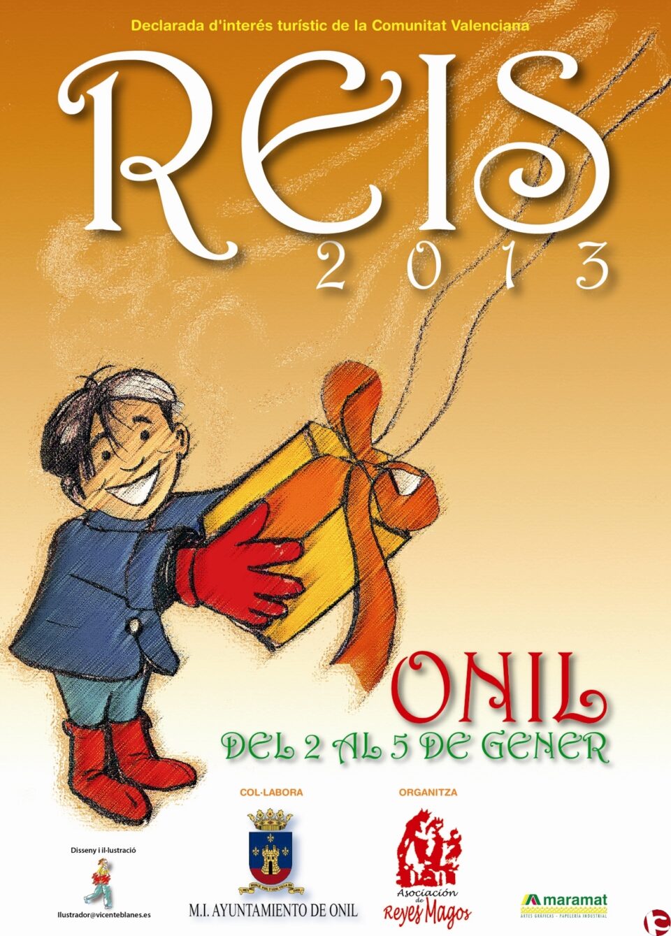 SEMANA DE REYES MAGOS DE ONIL 2013