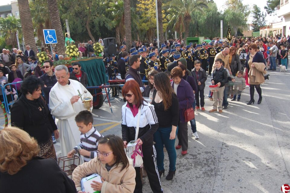 Monforte celebra la festividad de San Antón