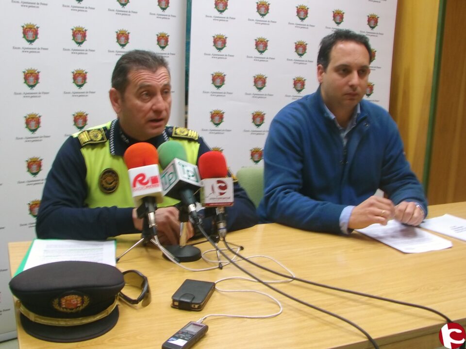 Resumen de actuaciones Policía Local de Petrer en 2012