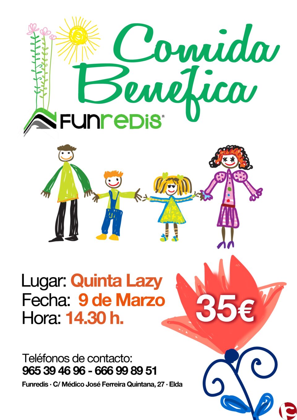 COMIDA BENEFICA FUNREDIS