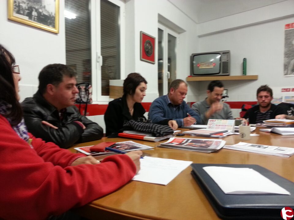 Se lleva a cabo la ejecutiva del PSOE del Alto y Medio Vinalopó se reúne en Villena