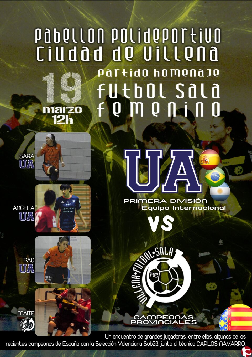 VILLENA FS vs UA ALICANTE