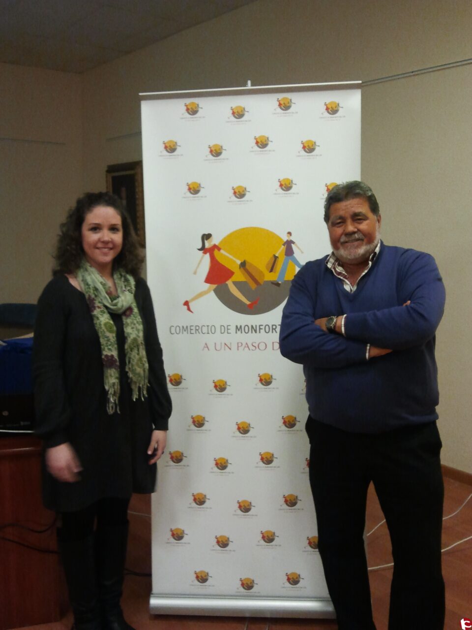 Monforte celebró la noche del Comercio