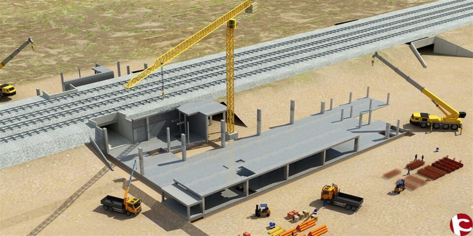 Imágenes de como quedaría la estación de AVE en Villena