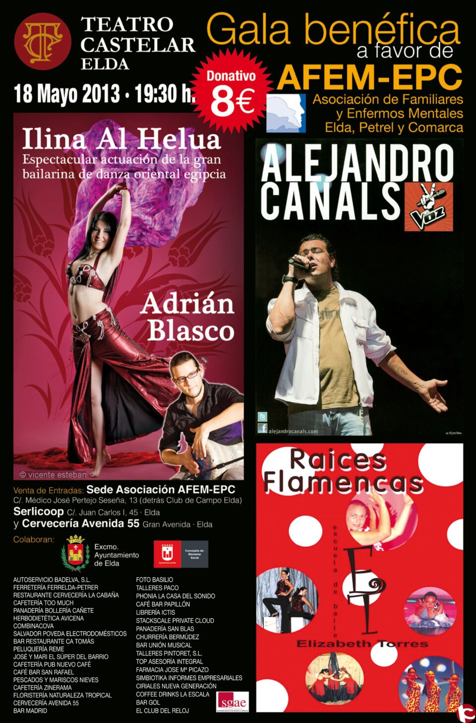 Gala benéfica del Teatro Castelar