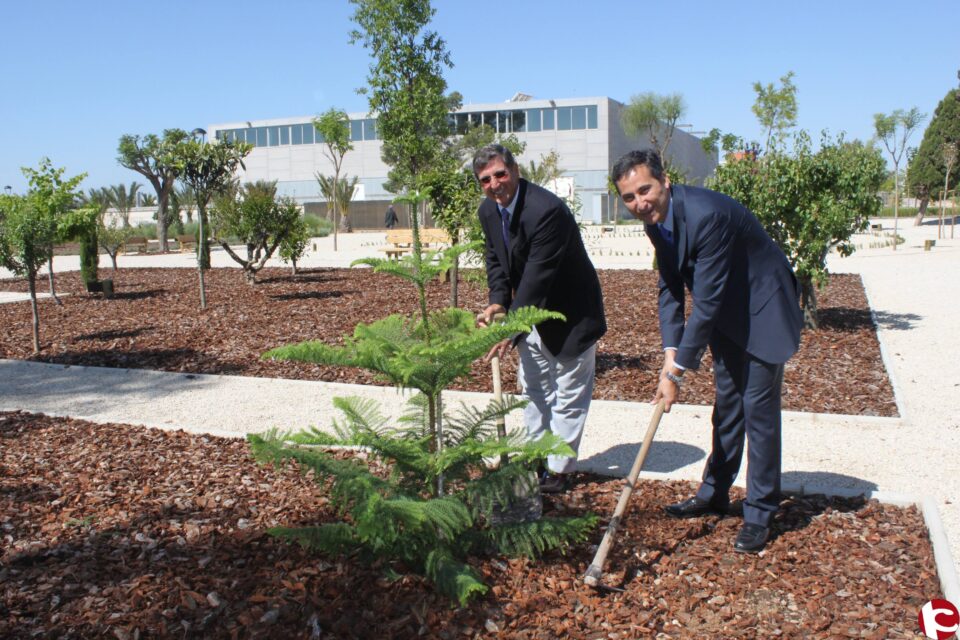 La UMH inaugura en el campus de Elche un Jardín Botánico con 110 especies vegetales mediterráneas