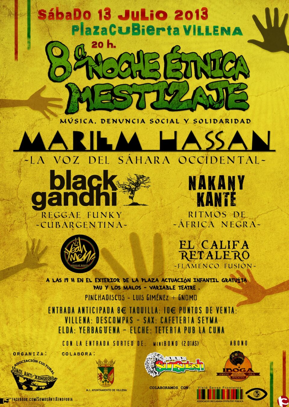 8a NOCHE ÉTNICA-MESTIZAJE Somos Anti Xenofobia