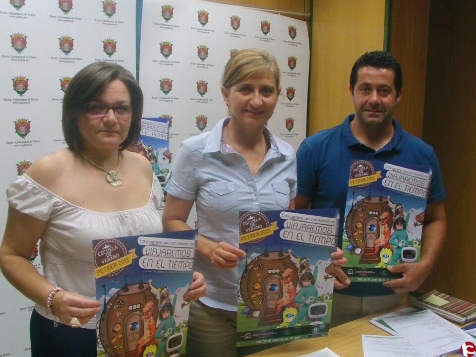 Las Escuelas de Verano para niños de Infantil y Primaria ambientadas en "La máquina del tiempo"