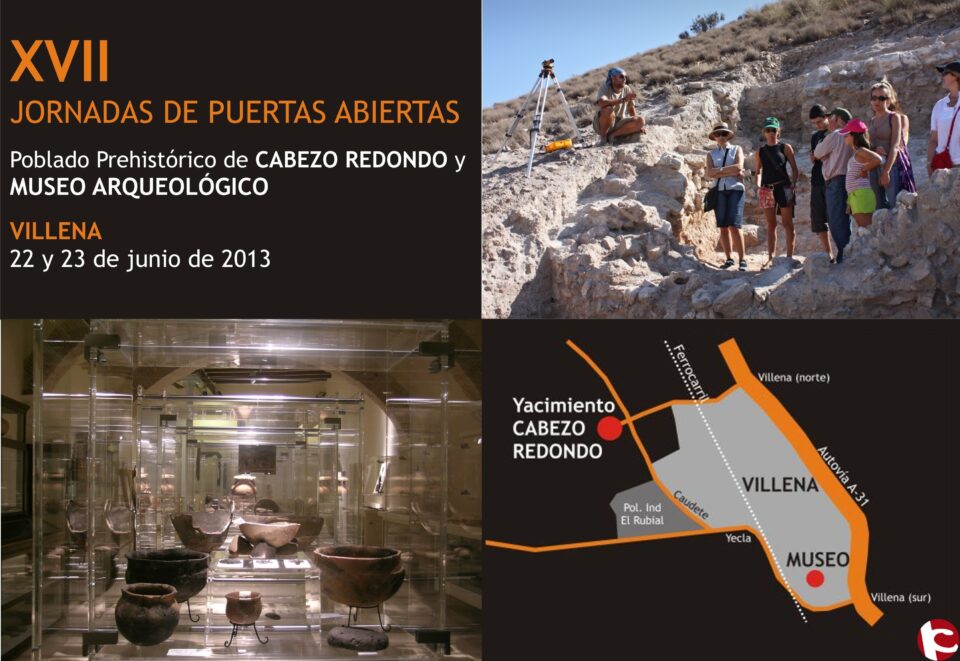 XVII JORNADAS DE PUERTAS ABIERTAS del Cabezo Redondo y del Museo Arqueológico