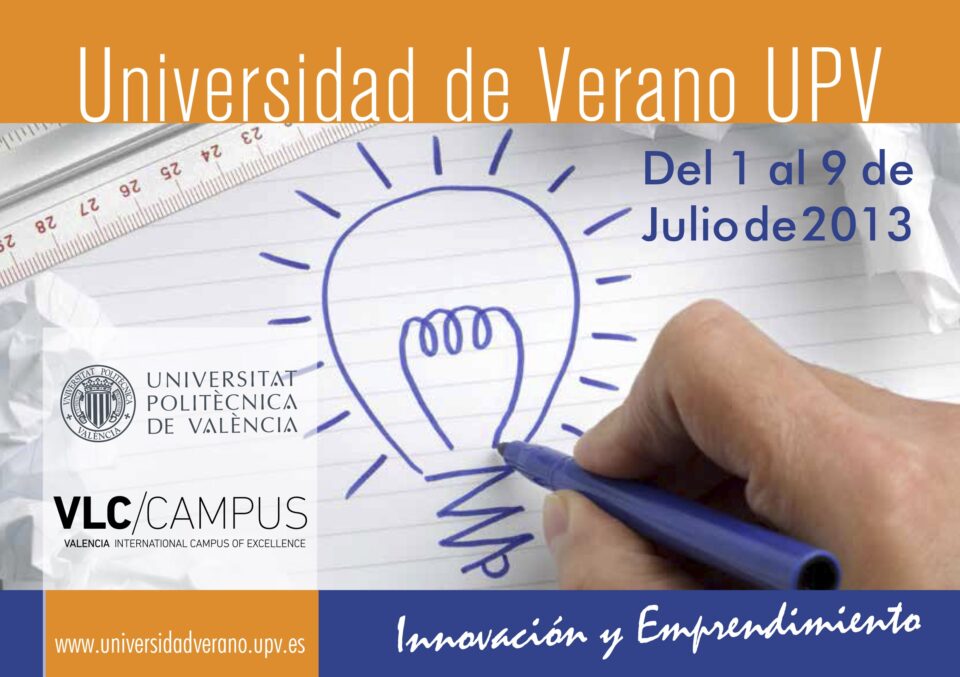 UPV - Campus de Alcoy. Conexión telefónica con Vicente Diez: " ARRANCA LA UNIVERSIDAD DE VERANO 2013 "