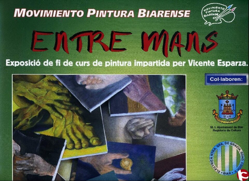 Exposición de pintura en la Casa de Cultura del Movimiento de Pintura Biarense