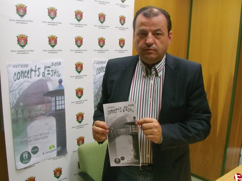 Presentados los Concerts d´Estiu de Petrer.