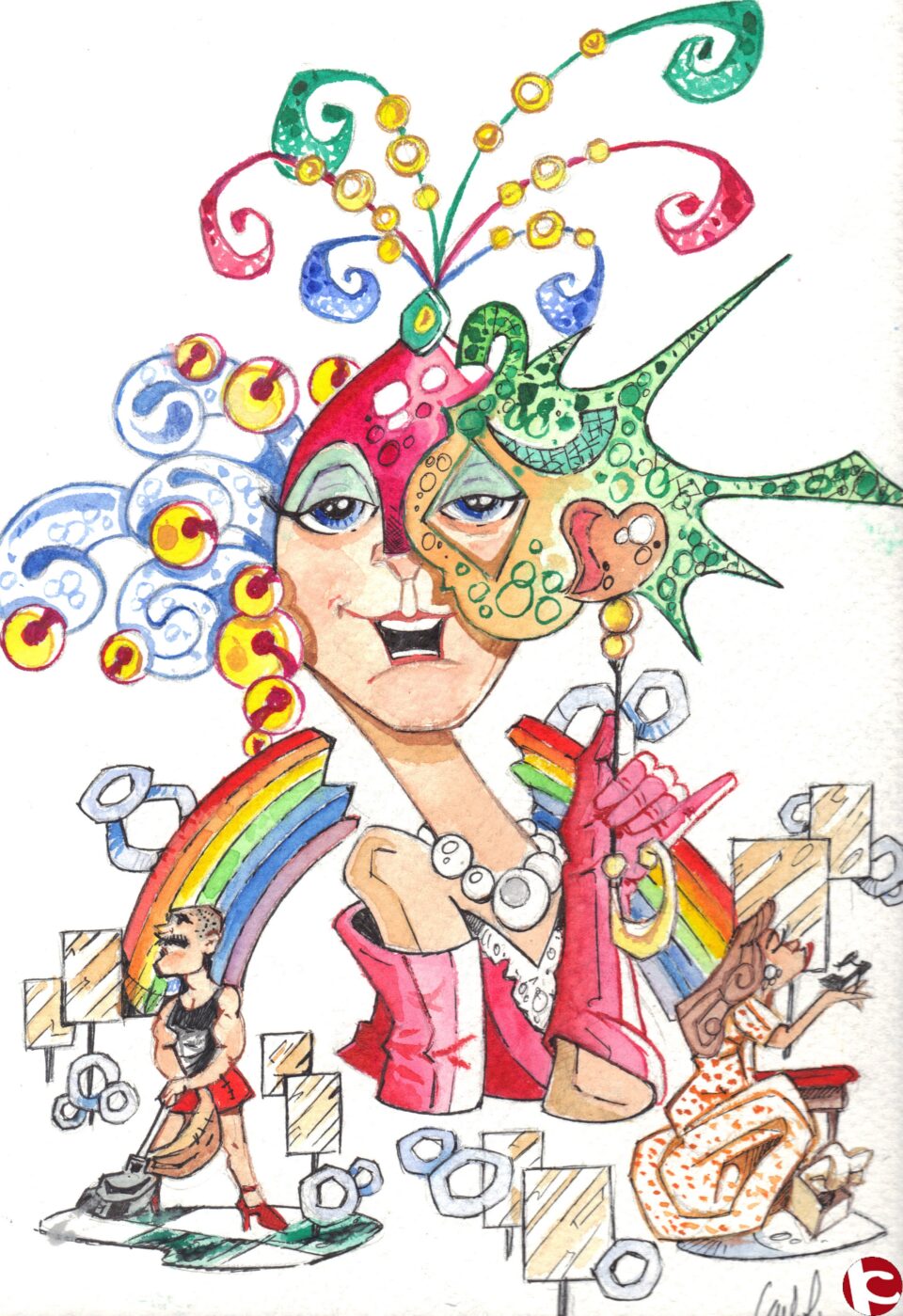 Presentación Bocetos Falla José Antonio "Las 300"