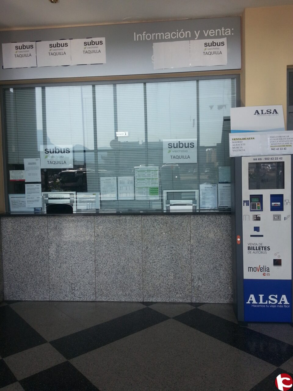 EU PETRER DENUNCIA PROBLEMAS EN LA COMPRA DE BILLETES DE AUTOBUS