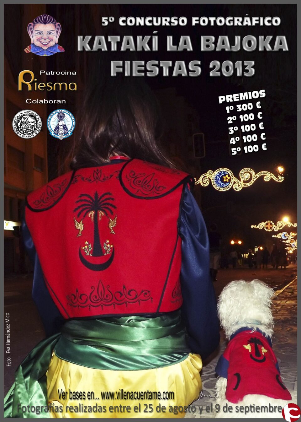 Informacion del 5º concurso KATAKI LA BAJOKA FIESTAS 2013
