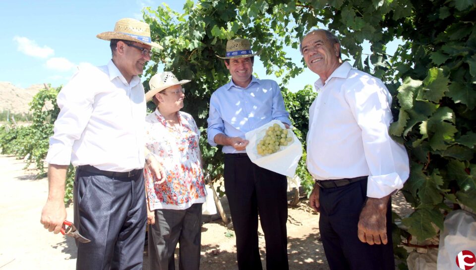 Císcar: El Consell trabaja para que la agricultura alicantina reciba el agua que demanda para garantizar su futuro