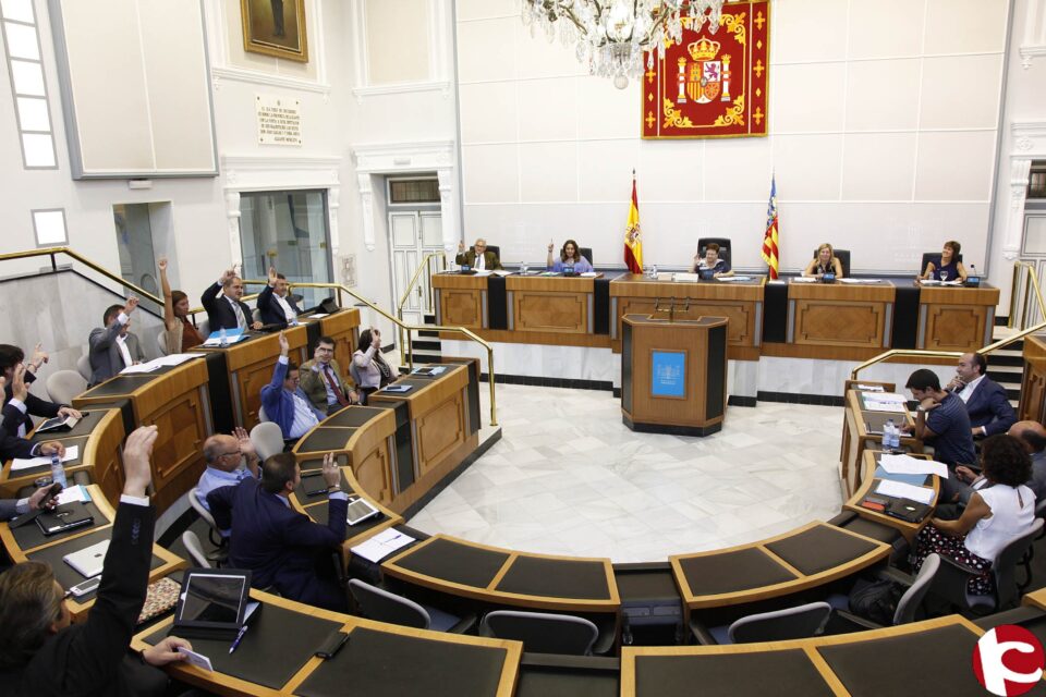 El Pleno de la Diputación de Alicante de Alicante ha aprobado hoy por unanimidad las alegaciones al borrador del Plan de Cuenca del Tajo
