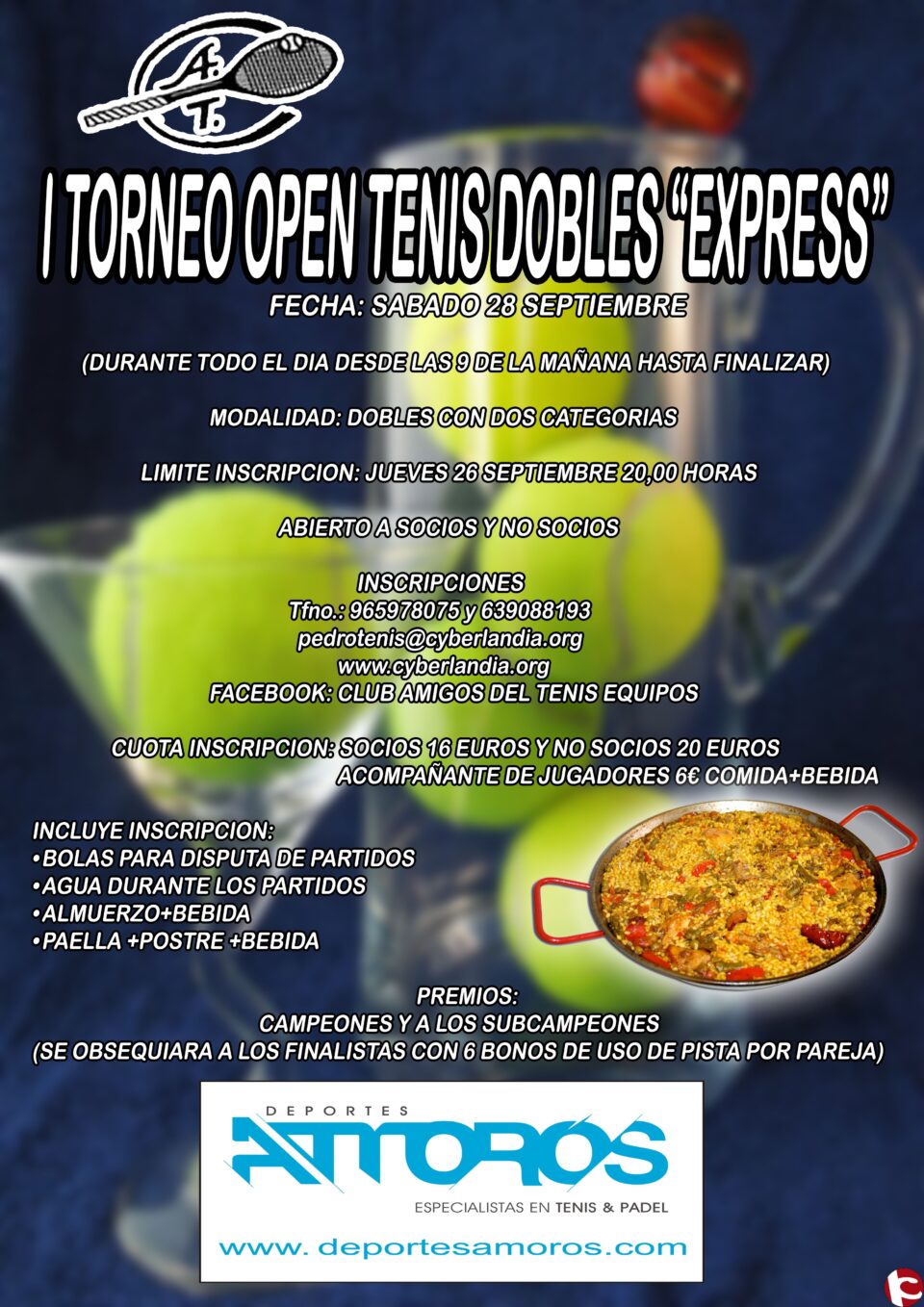 NUEVO OPEN DE TENIS EN CLUB AMIGOS DEL TENIS