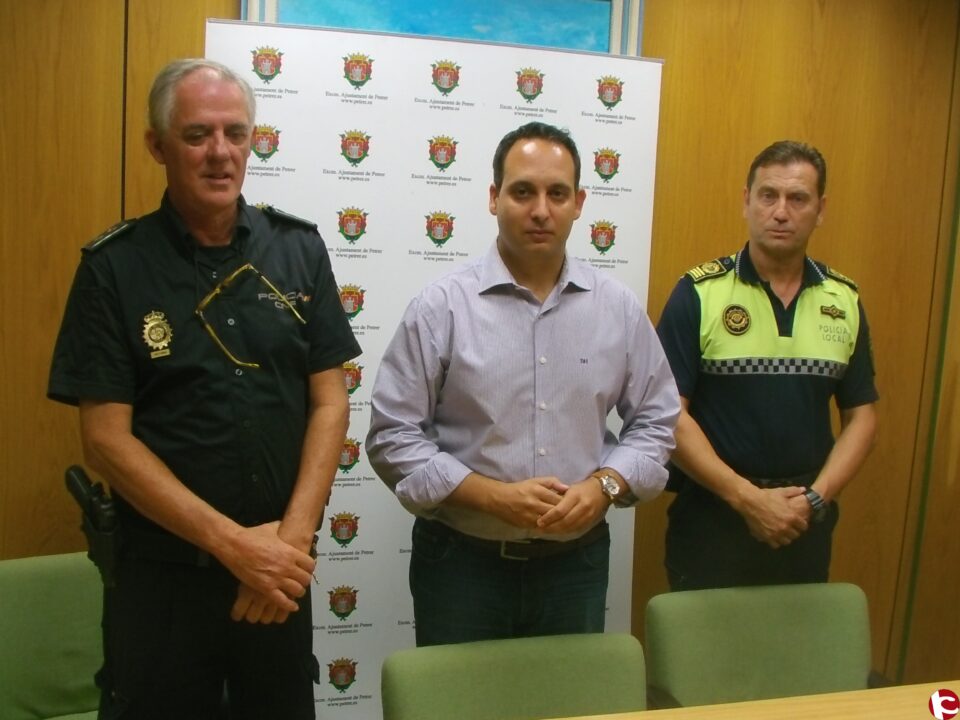 Se pone un dispositivo de seguridad de Policía Local y CNP en partidas rurales de Petrer.