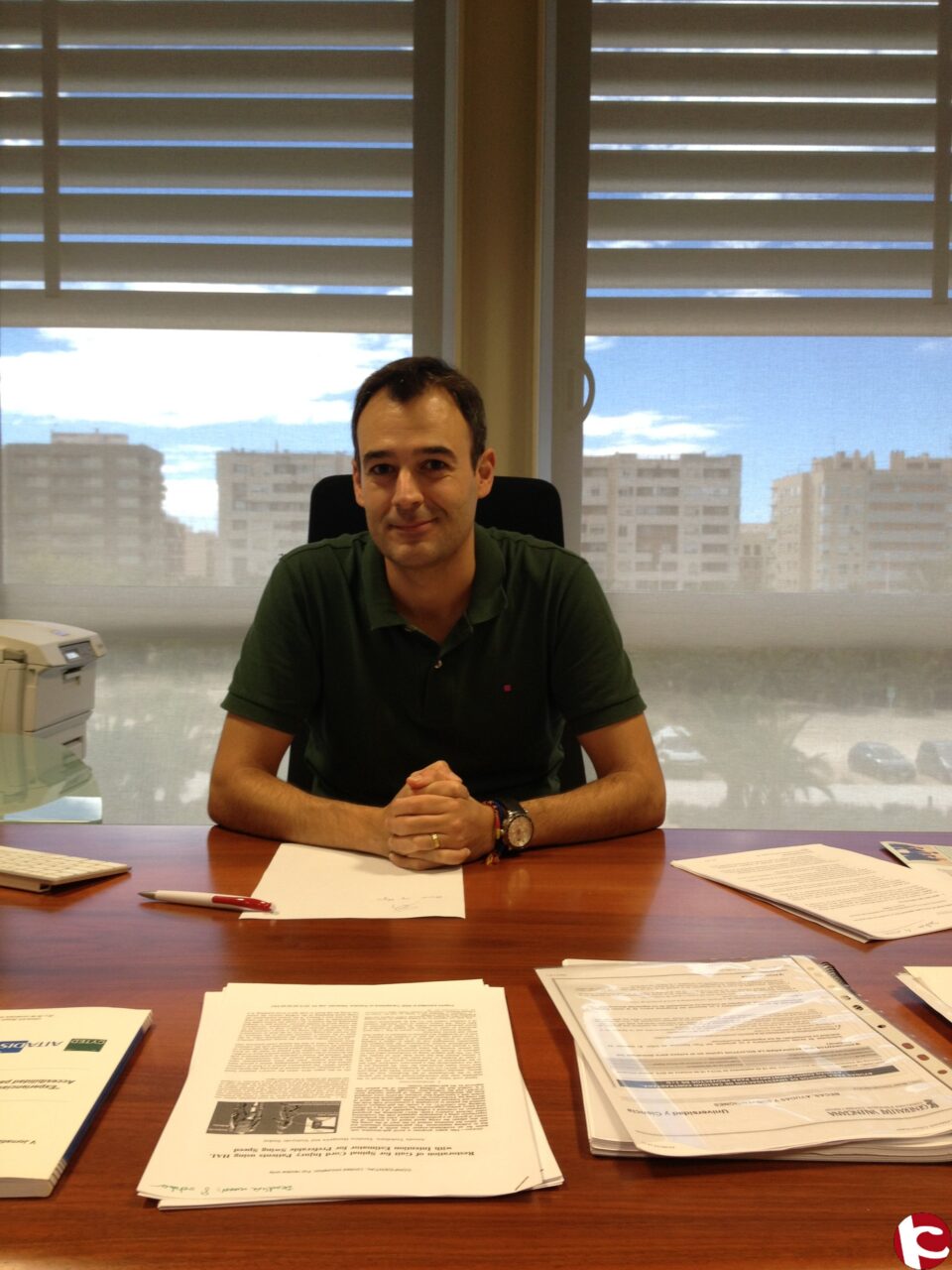 El profesor de la UMH José María Azorín