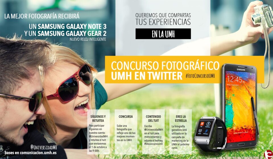 La Universidad pone en marcha el Concurso fotográfico - UMH en Twitter
