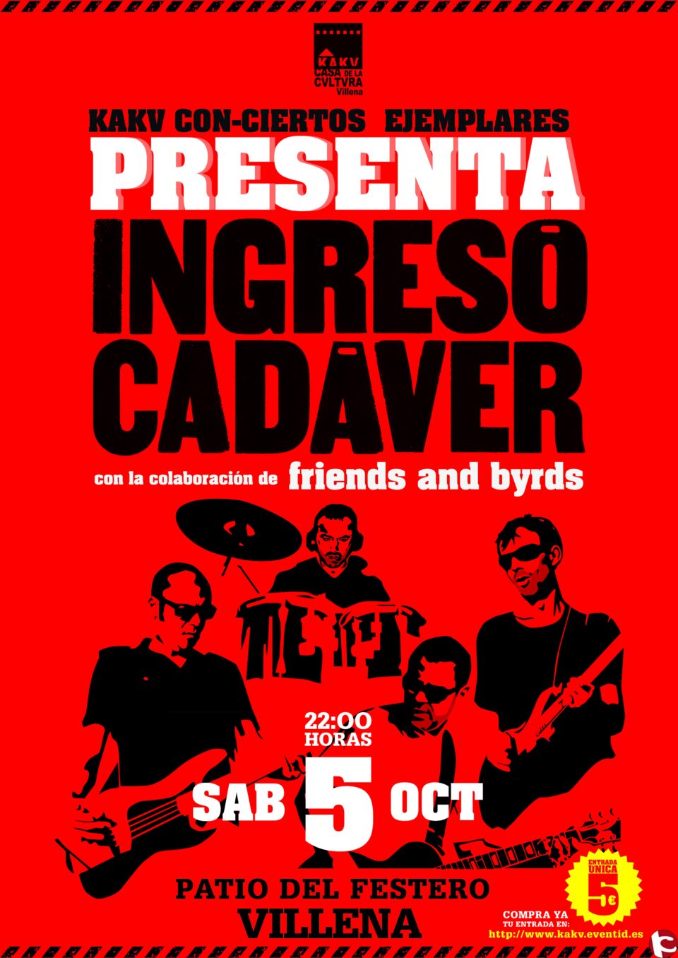 Ingresó Cadáver & friends & birds