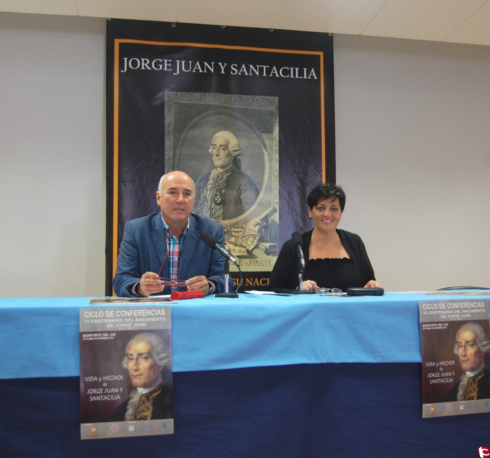 Monforte y la Universidad de Alicante organizan un ciclo sobre Jorge Juan