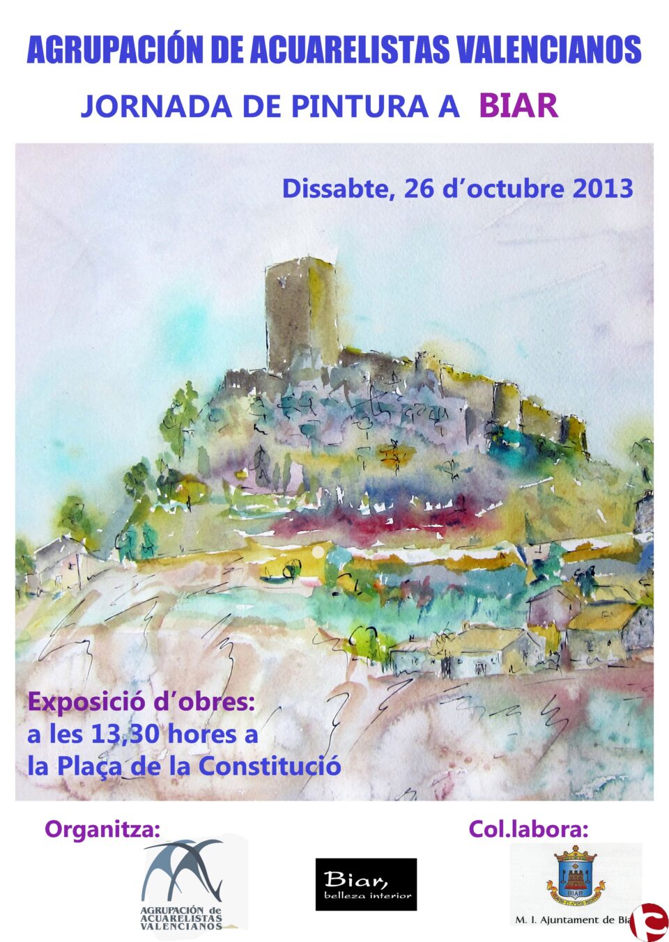 Jornada de Pintura de la Agrupación de Acuarelistas Valencianos