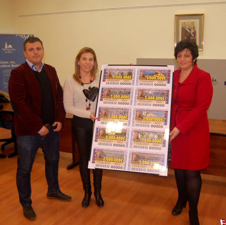 La imagen de Monforte del Cid aparecerá en todos los cupones OID