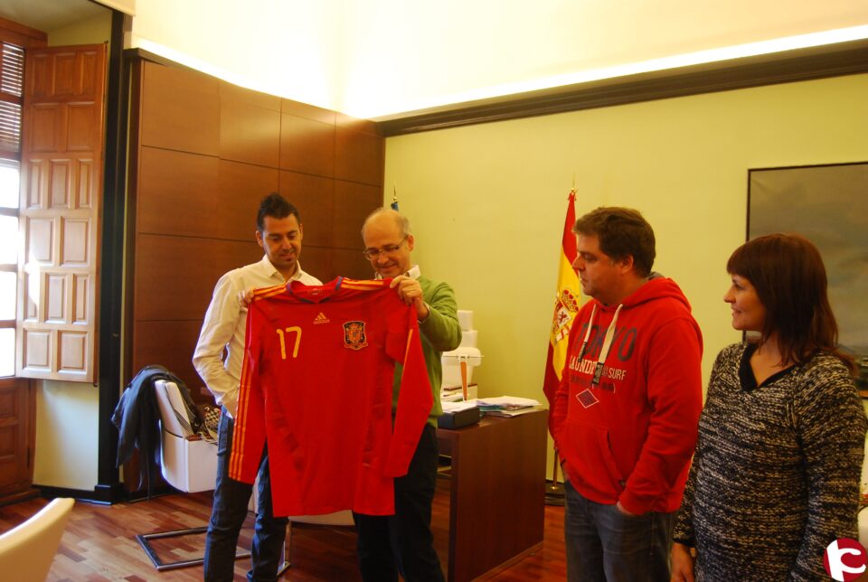 El fútbolista de la Selección Española de Fútbol Paralímpico