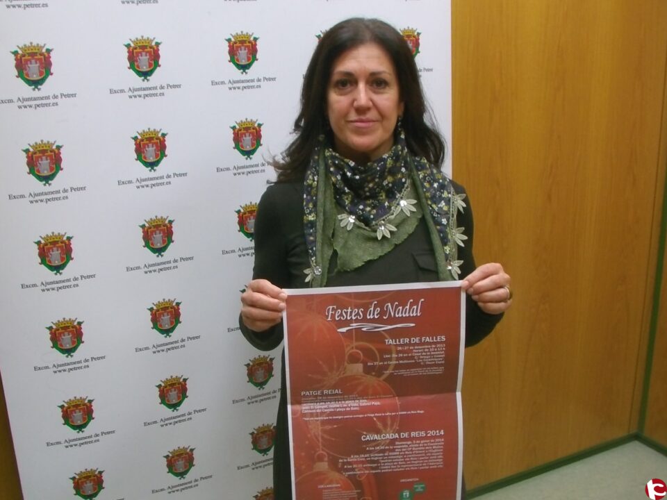 Fiestas ofrece un taller navideño gratuito para hacer centros florales