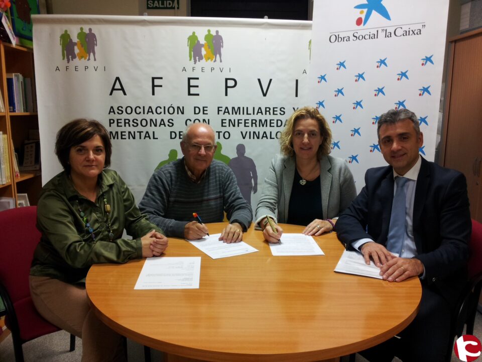 Destina 12.000 euros al proyecto de inserción sociolaboral de la Asociación de Familiares y Personas con Enfermedad Mental del Alto Vinalopó