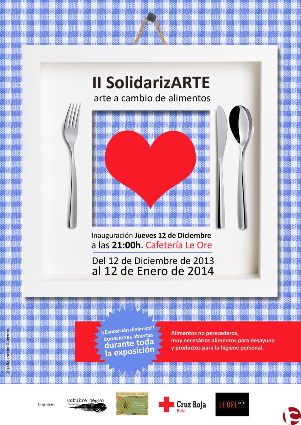 2ª edición de Solidarizarte. Arte a cambio de alimentos