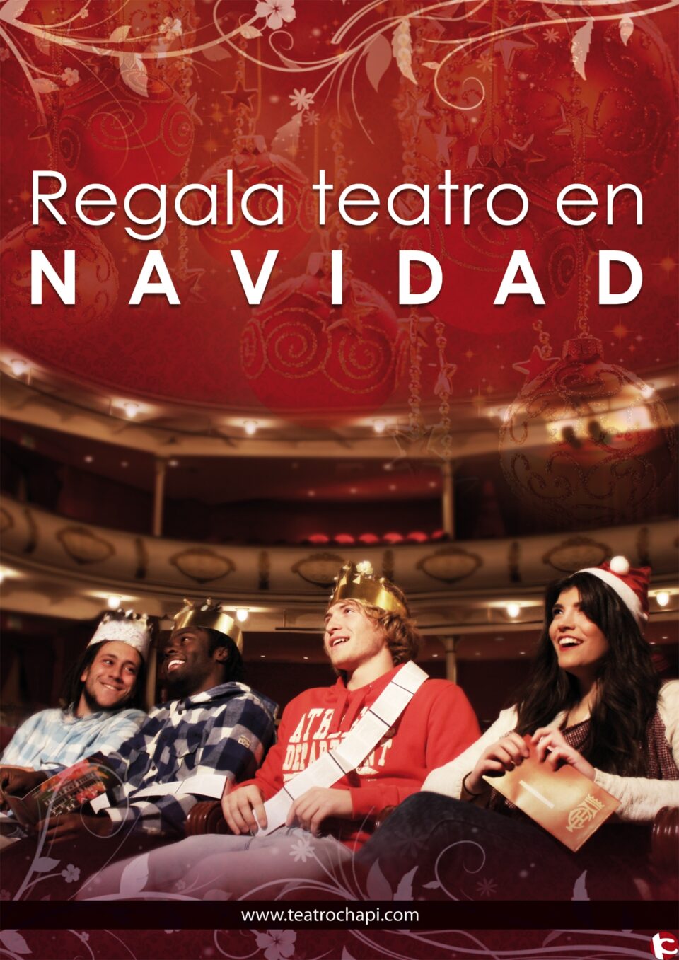 EL TEATRO CHAPI LANZA LA CAMPAÑA "REGALA TEATRO EN NAVIDAD".