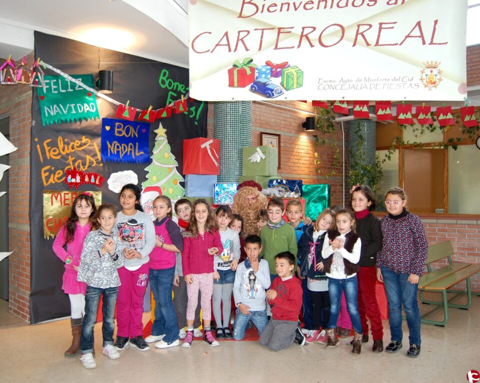 El Cartero Real ha visitado hoy el Colegio Público Jorge Juan