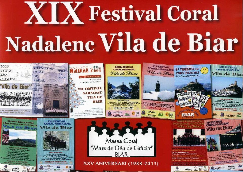 XIX Festival Coral nadalenc Vila de Biar