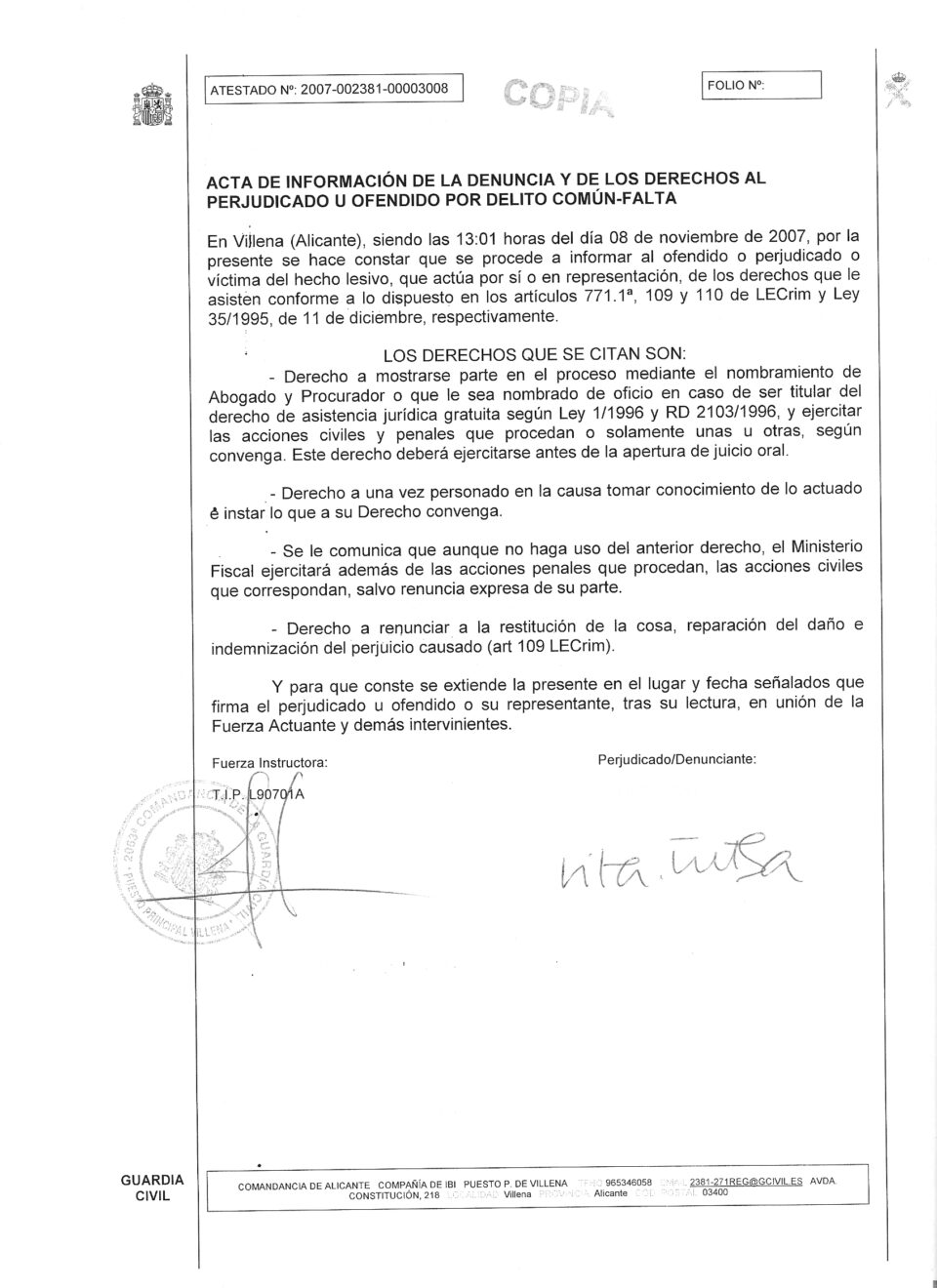 El PSOE denuncia ante la Guardia Civil la prohibición por parte de la Policía de repartir propaganda del partido en el Mercado