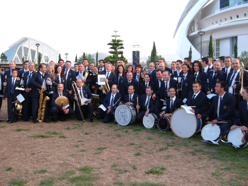 Recogida de los educandos de la sociedad musical Ruperto Chapí