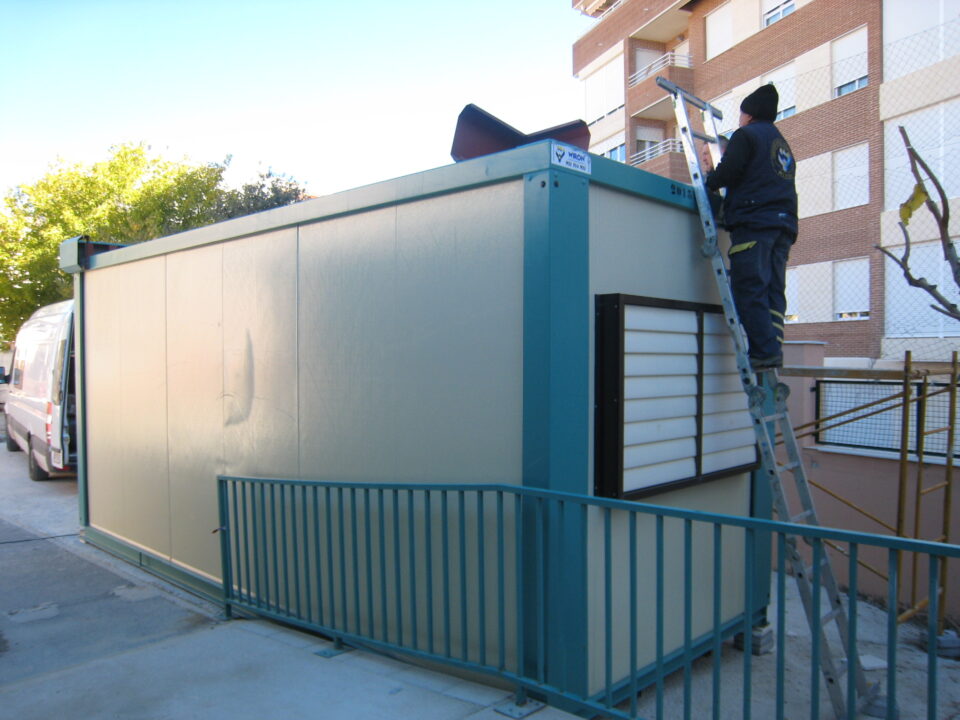 Nueva instalación para el material deportivo en el Colegio Cervantes