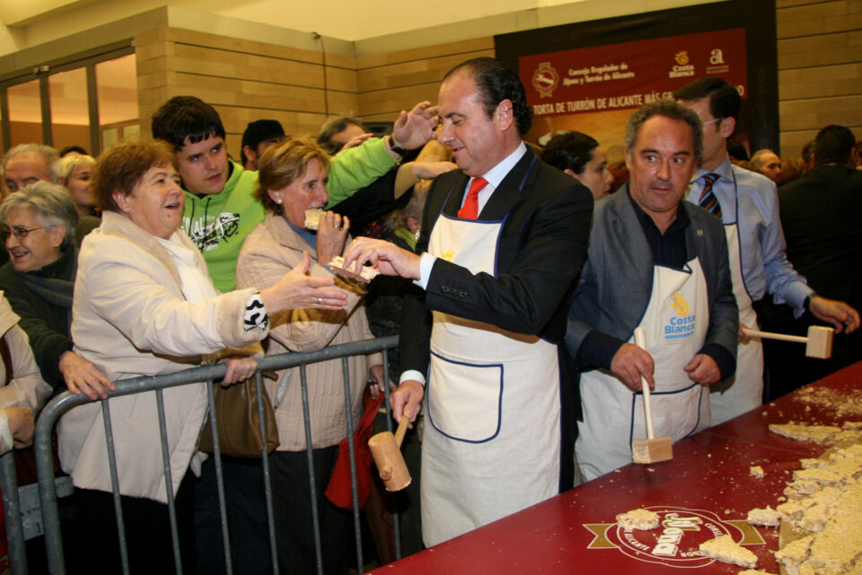 La torta de turrón más grande del mundo