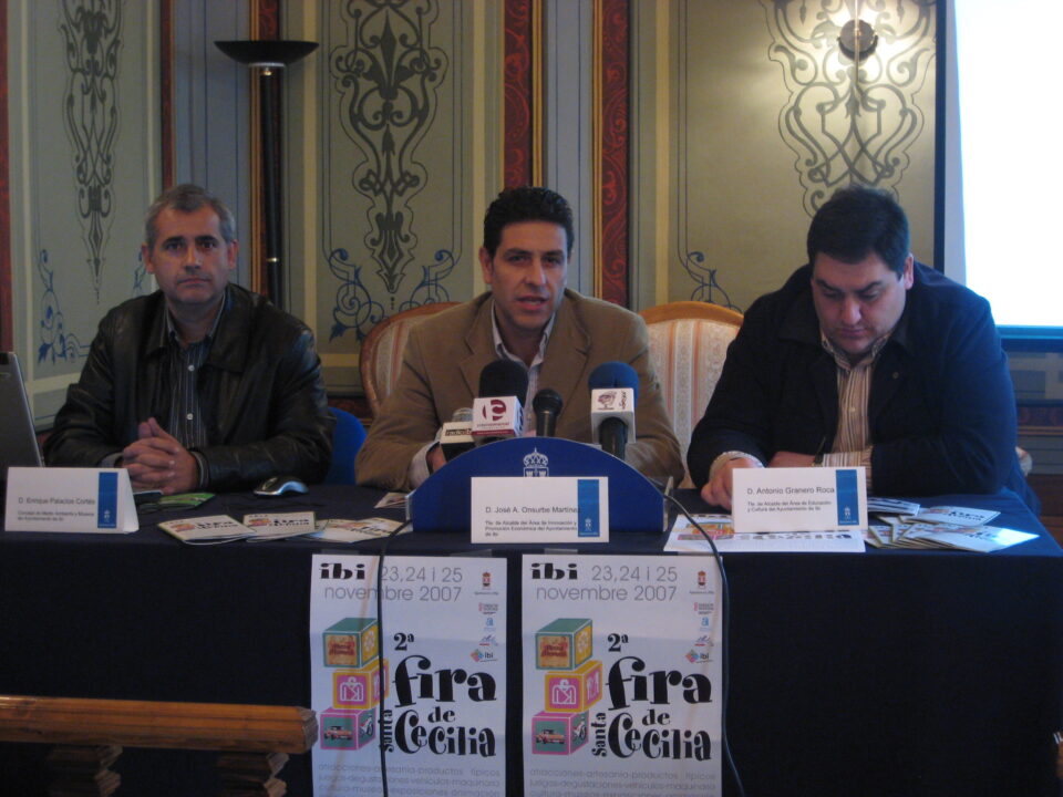 Presentación de la Feria de Sta. Cecilia de Ibi