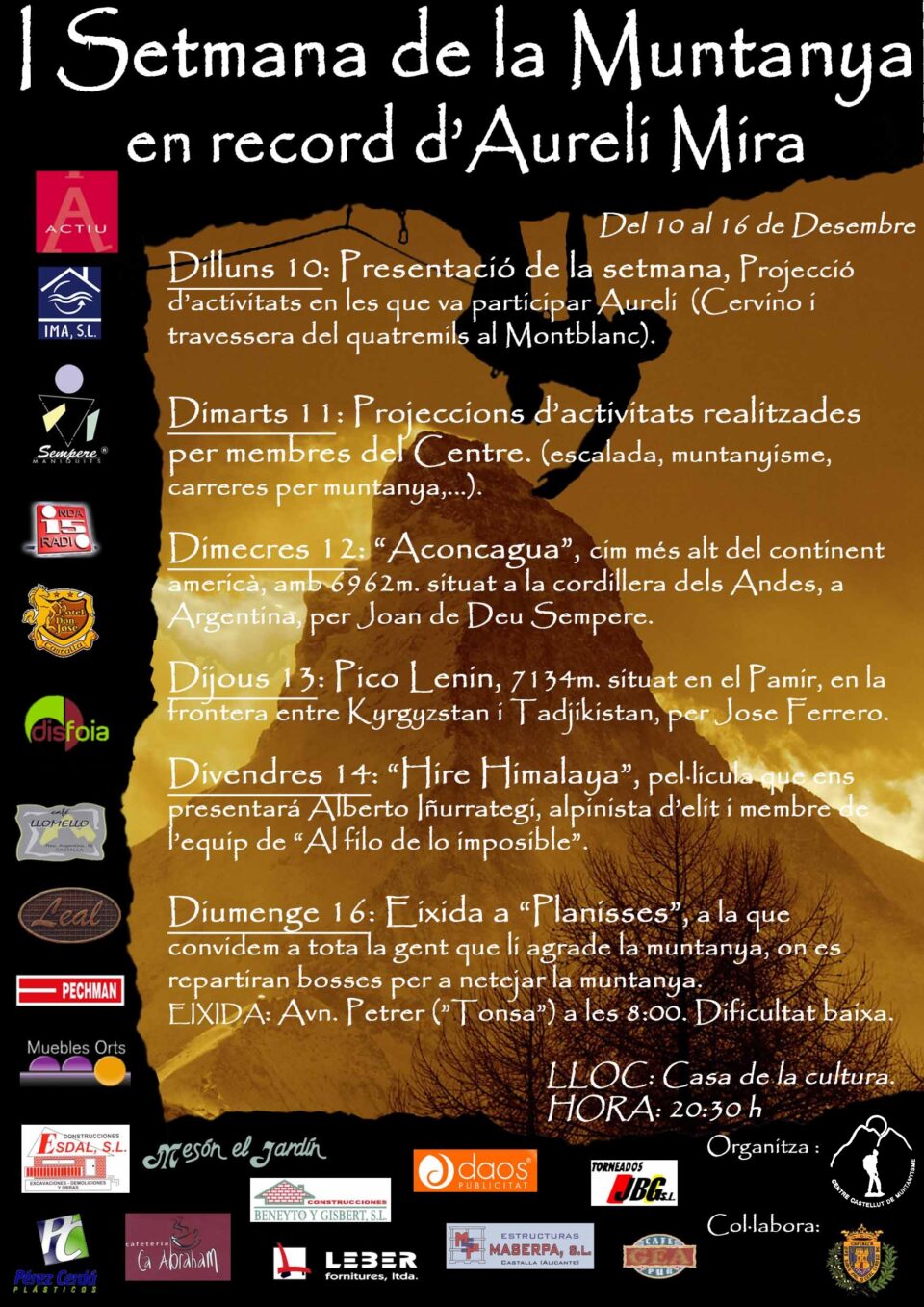 I Setmana de la Muntanya en record d´Aureli Mira