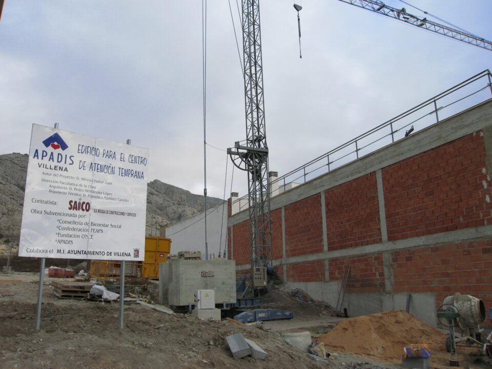 EL AYUNTAMIENTO ULTIMA LAS OBRAS DEL FUTURO CENTRO DE ATENCIÓN TEMPRANA DE APADIS