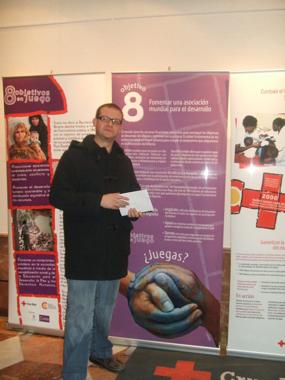 Exposición de los ocho objetivos del milenio