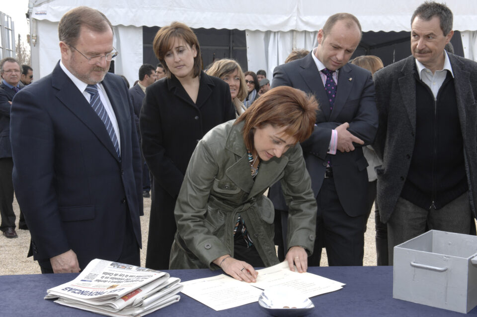 Primera Piedra del nuevo Fray Ignacio Barrachina :: Equipo de Gobierno