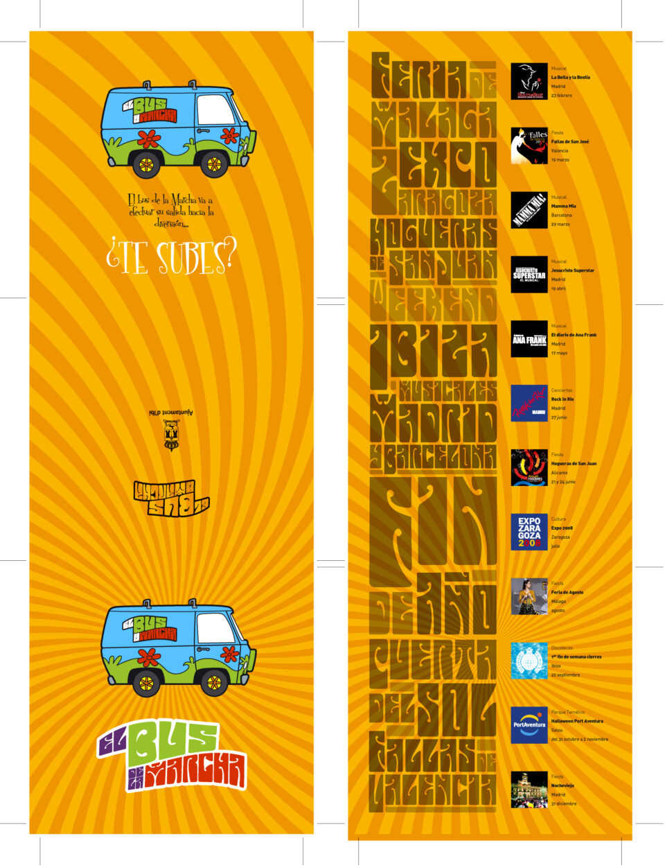 El bus de la Marcha inicia su viaje en Ibi