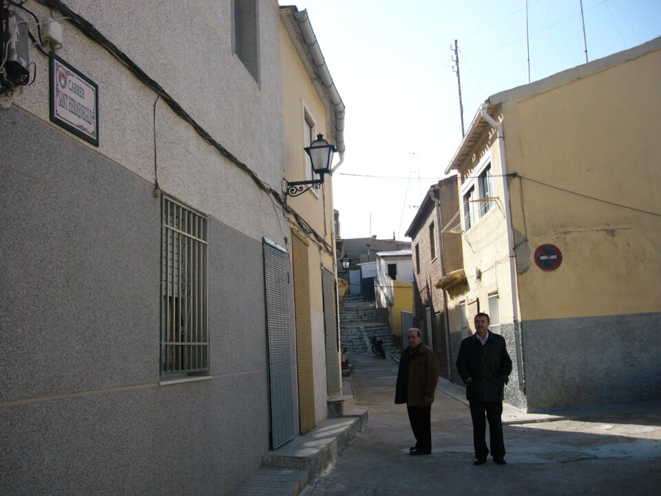 El alcalde y el concejal de Urbanismo visitan las obras de la calle san Hermenegildo