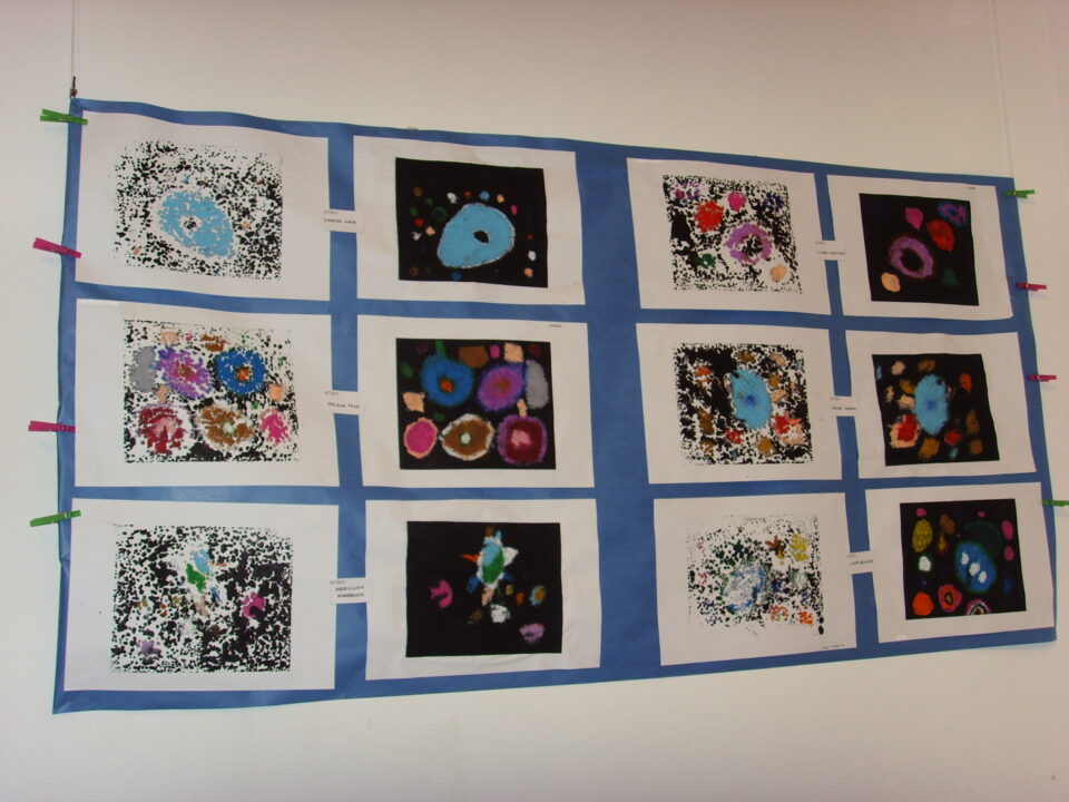 Los alumnos de Infantil del colegio público "Ntra. Sra. de Gracia" intentan imitar a los pintores más famosos del mundo