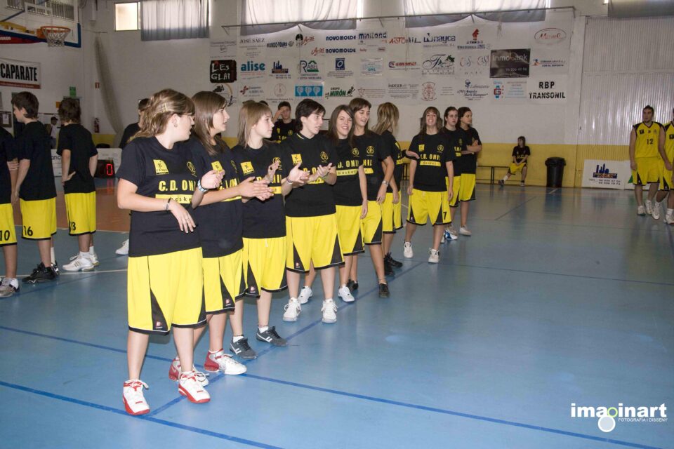 Crónica deportiva baloncesto C.D. Onil